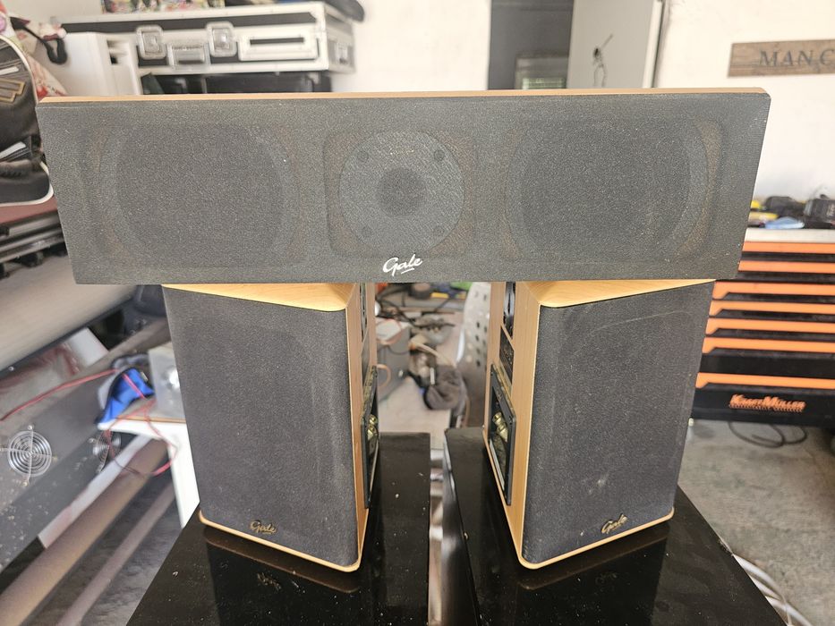 Conjunto de Colunas Home Cinema Gale (Série 30) - Central + 2 Satélites