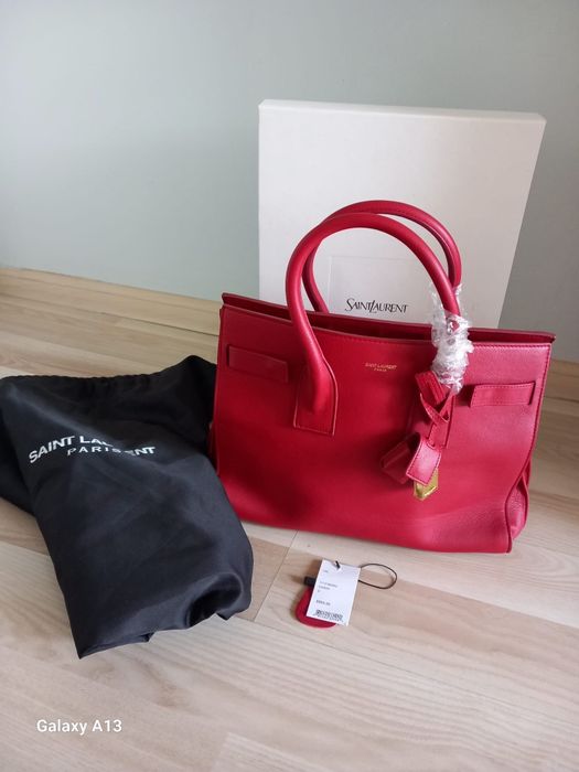 Saint Laurent oryginalna torebka skóra