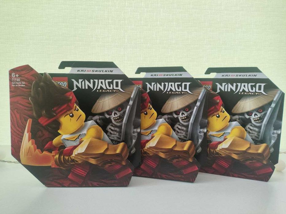 Конструктор LEGO NINJAGO 71730/71731/71732/71733