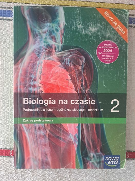 Podręcznik Biologia na czasie 2. Edycja 2024.
