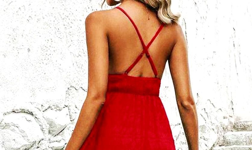 Sukienka maxi na ramiączkach