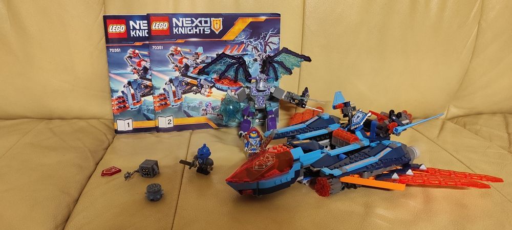 LEGO Nexo Knights 70351 Blasterowy Myśliwiec Clay'a