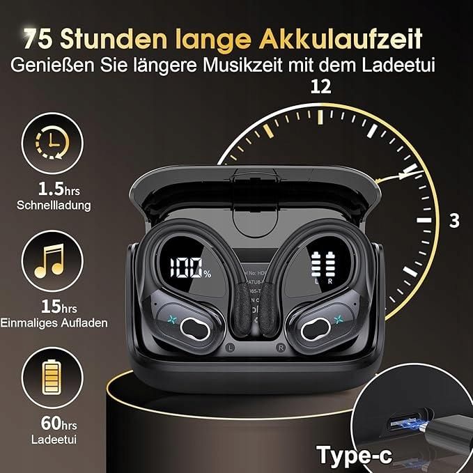Słuchawki bezprzewodowe stecei bluetooth 5.4