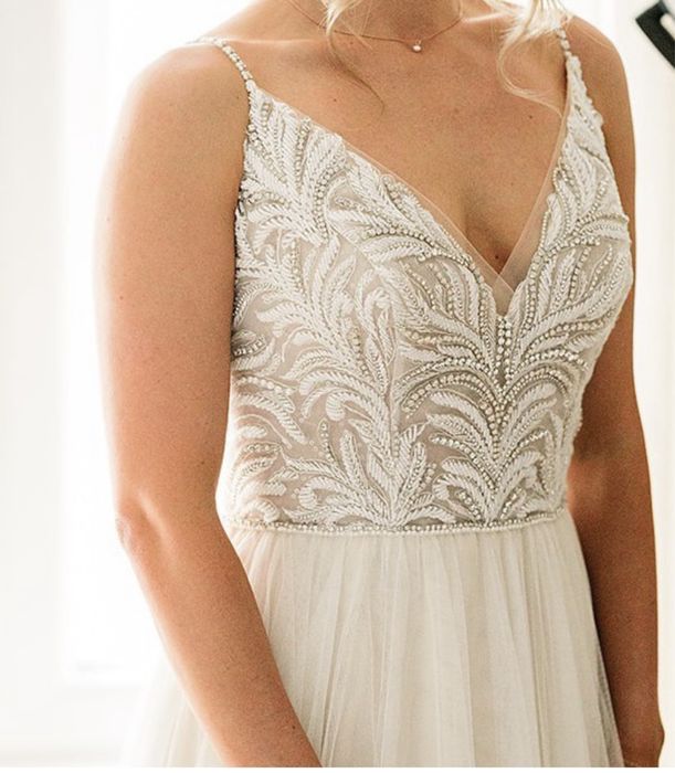 Maggie sottero charlene - suknia ślubna r.36