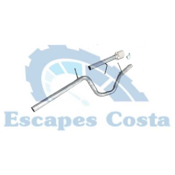 LINHA DE ESCAPE RETA 60 mm