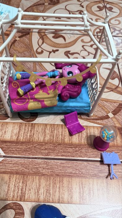 Набір ляльки   Пінкі  пай,рейнбоу деш,раріті my litle pony та аксесуари