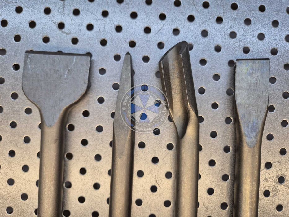 Zest. 4 dłut do betonu SDS-MAX dłuta do betonu SDS-MAX dłuto do betonu