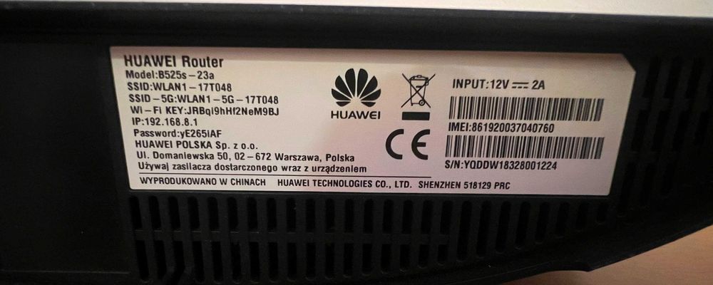 Router LTE Huawei B525 do 300Mbps na kartę sim , dwie anteny