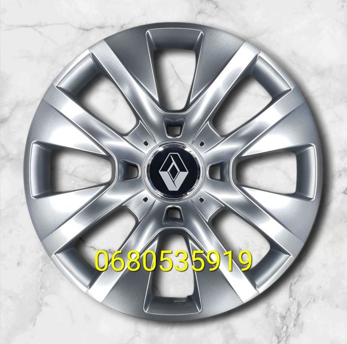 Ковпаки Renault R15 Logan Megane Laguna Scenic Clio Колпаки Рено