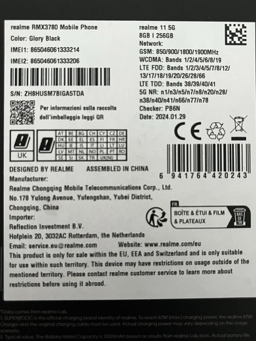 Realme 11 5G 8/256GB