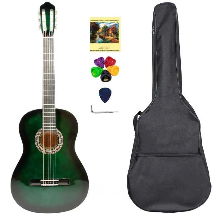 Гітара класична повнорозмірна ALMIRA CG-1702 BK (повний набір). ЗНИЖКА