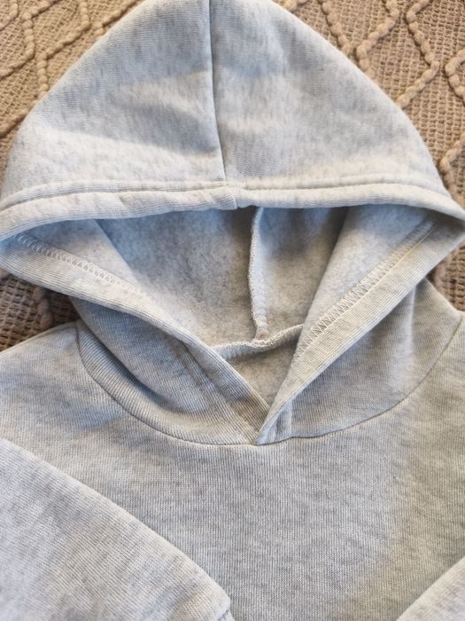 Szara bluza z kapturem roz. 86