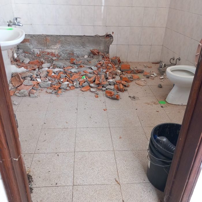 Carrego entulho em sua casa