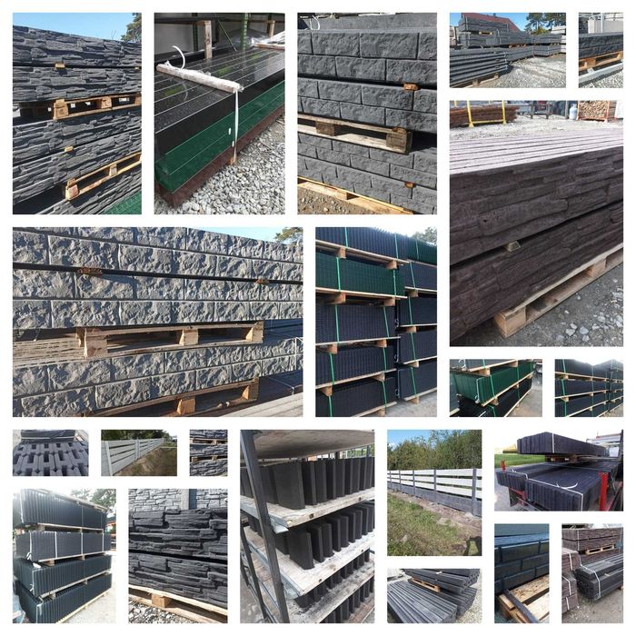 słupek ogrodzeniowy 60x40,  słupek 80x80x2mm , 100x100 x3mm ocynk RAL,