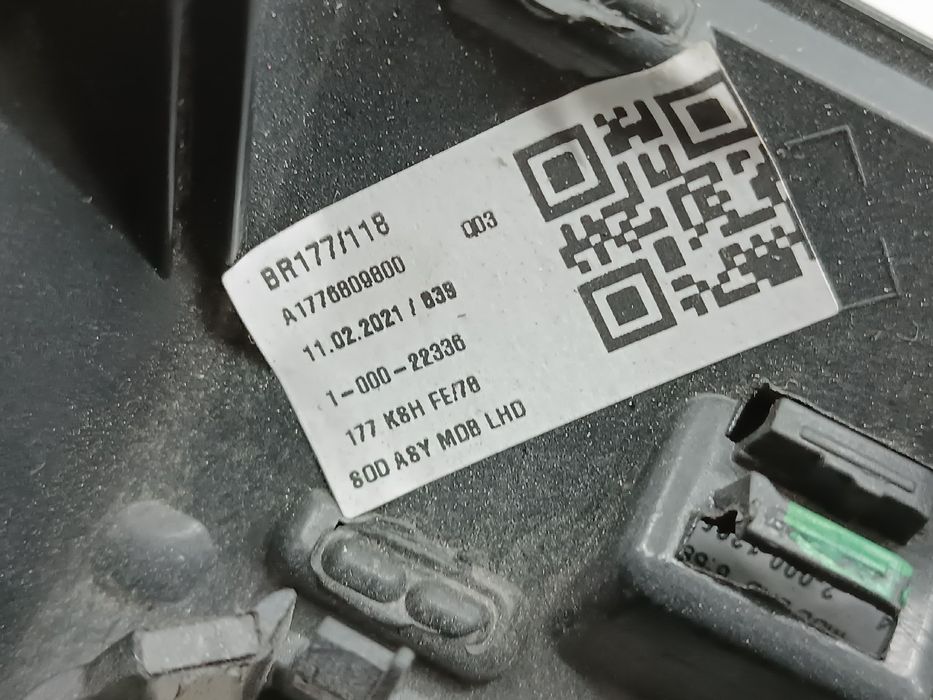 Difusor de ar - mercedes-benz a-class (w177) | 18 -