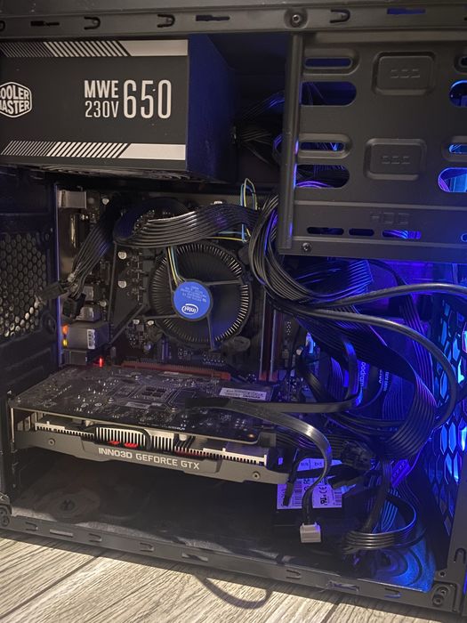 Ігровий компьютер gtx1650, intel core i5 11400f, 16gb ram