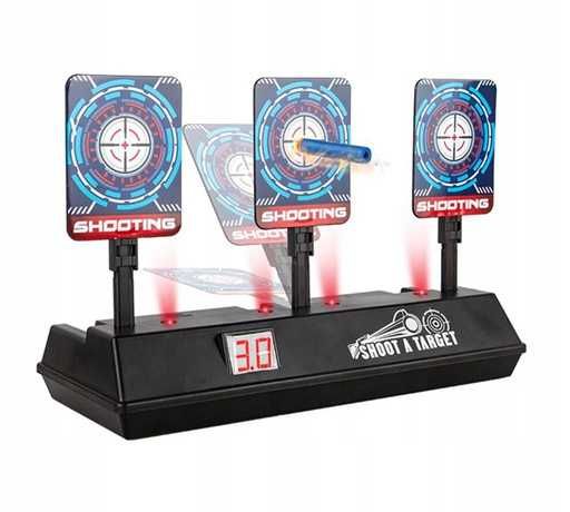 Tarcza strzelecka do Nerf z dźwiękiem i światłem