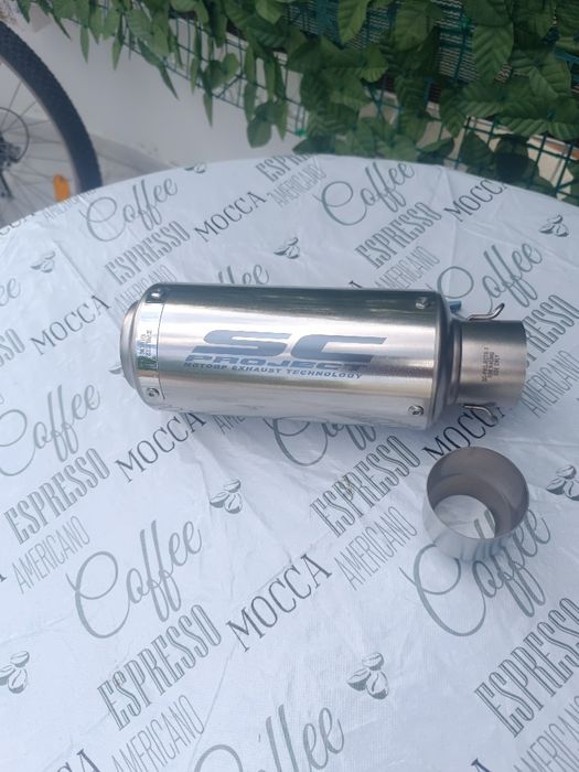 Ponteiras de escape universais 51mm para mota