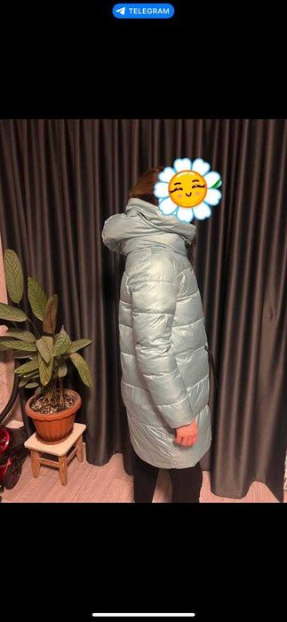 Куртка пуховик євро зима 44-46