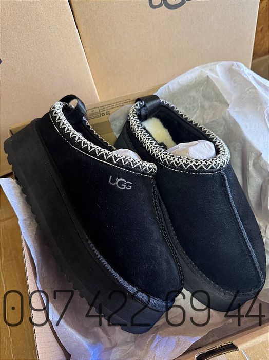 Уггі Ugg жіночі капці на платформі UGG TAZZ MDSD UGG Угги