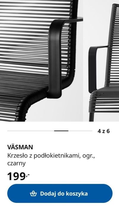 Nowoczesny Fotel Ikea