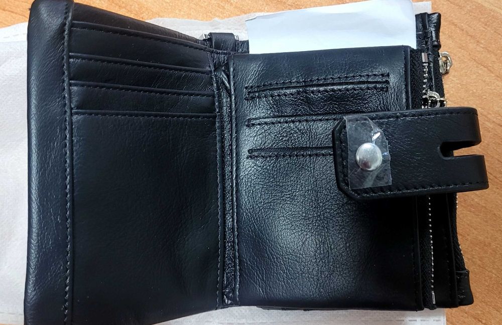 Portfel JJM Męski Czarny