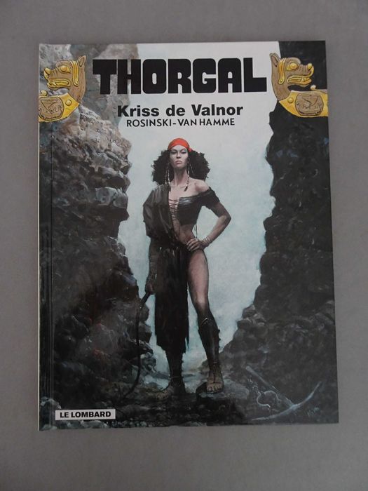 Livro BD Banda Desenhada em francês - Thorgal Kriss de Valnor - Rosinski - Van Hamme (capa dura) Le Lombard