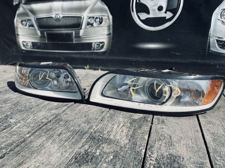 Фари Volvo V50 S40 Фара Вольво В50 Рестайл Пара 2007-2012 Розборка