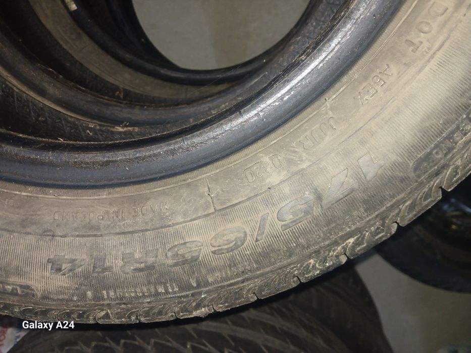 Резина фулда 175/65R14 літня хороша резина стояла на Шкода фабія