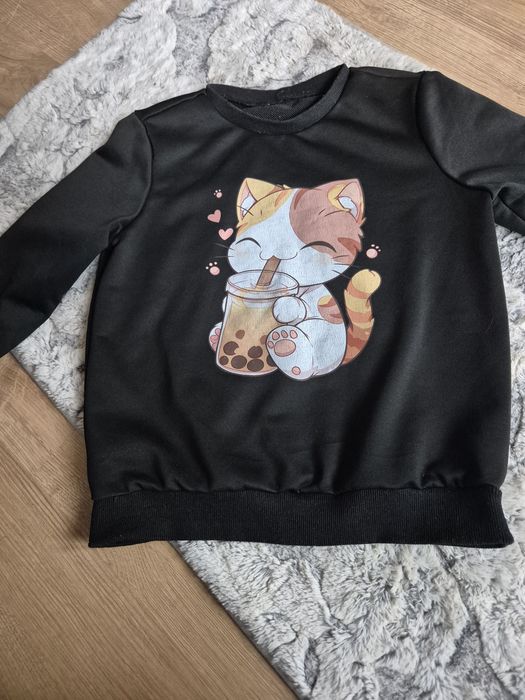 Bluza z kotkiem rozm. 134