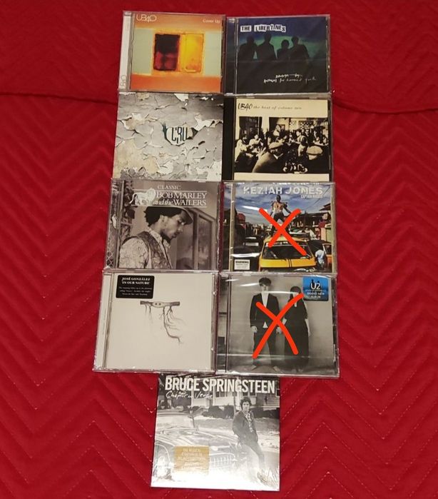 CDs disponíveis em bom estado