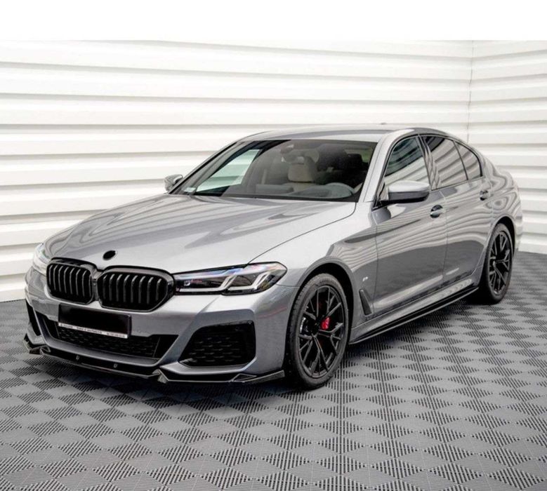 Сплиттер BMW G30  в стиле Maxton Design диффузор губа спойлер сплiтер