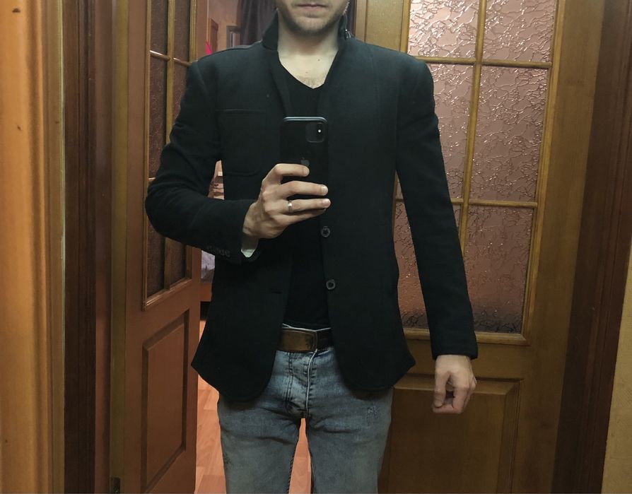 Zara Man пиджак Black