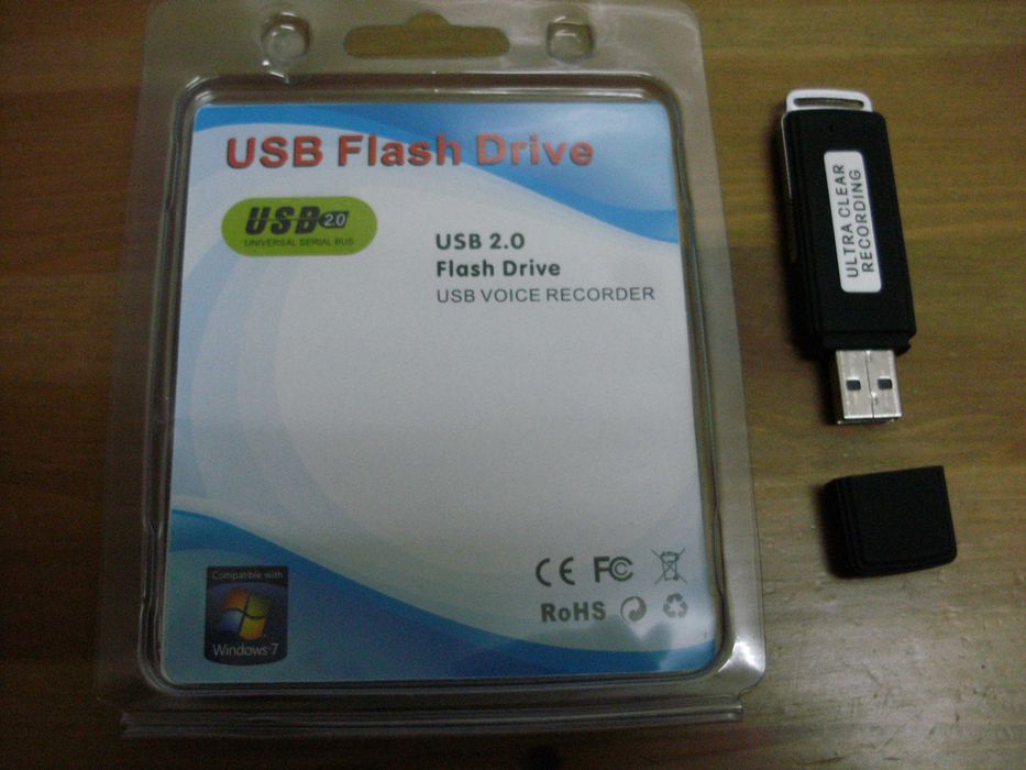Pen usb  Gravador Voz- Discreta,  gravação de Voz -Spy