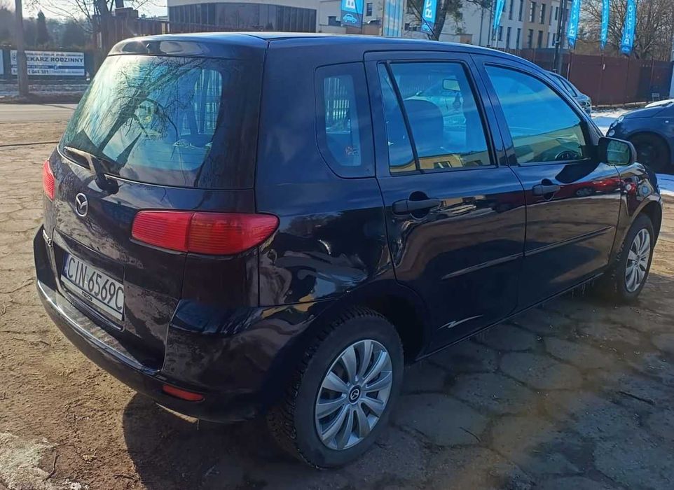 Mazda 2 2005 1.25 ben 100 % sprawna bez rdzy klima niski przebieg