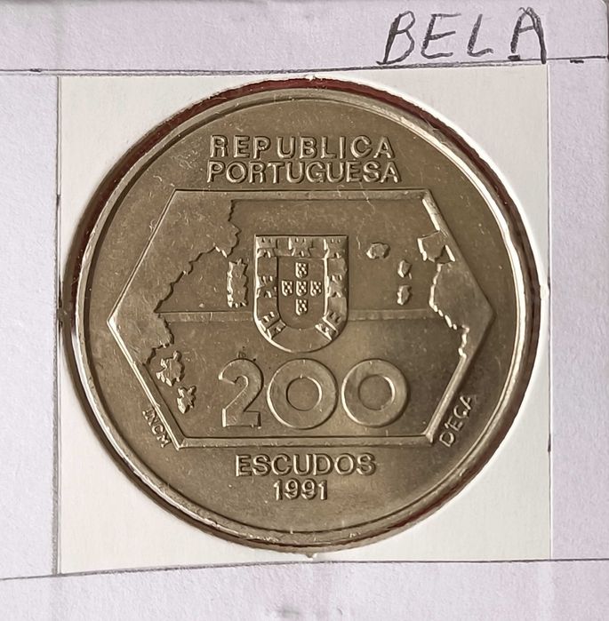 2 Moedas comemorativas alusivas aos descobrimentos Portugueses