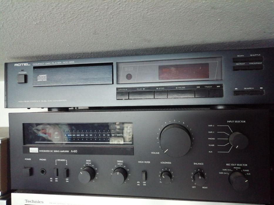 Leitores de CD marantz Pioneer rotel technics sony