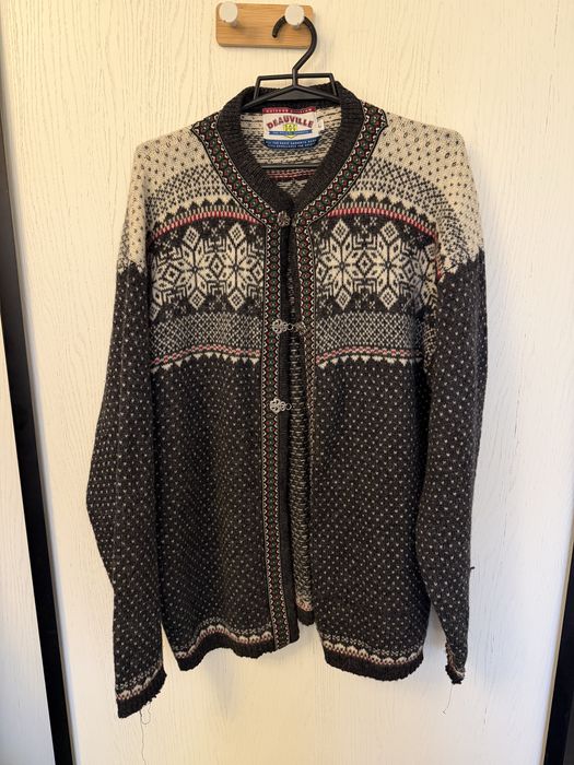 Kolorowy welniany kardigan w stylu vintage stan bdb wiosna cieplo