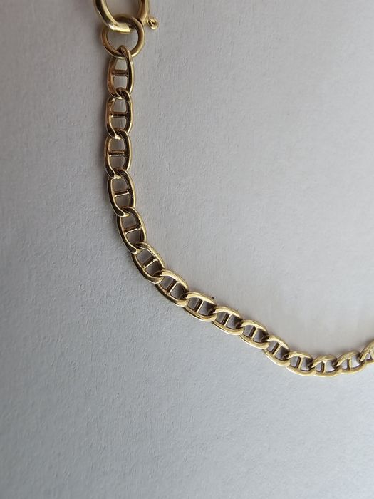 Pulseira ouro 18k com boneco