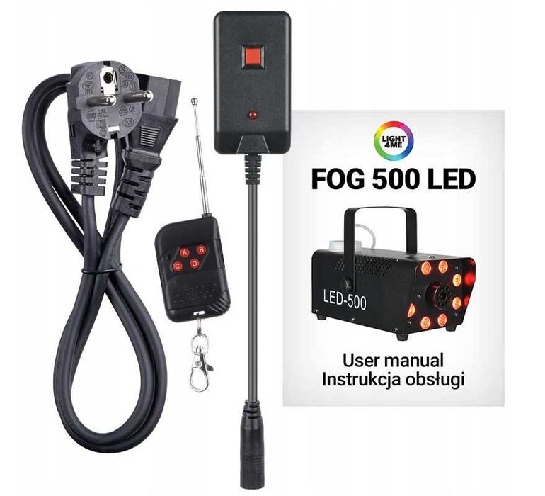 WYTWORNICA DYMU Mgły Dymiarka Maszyna Do Dymu | + GRATIS