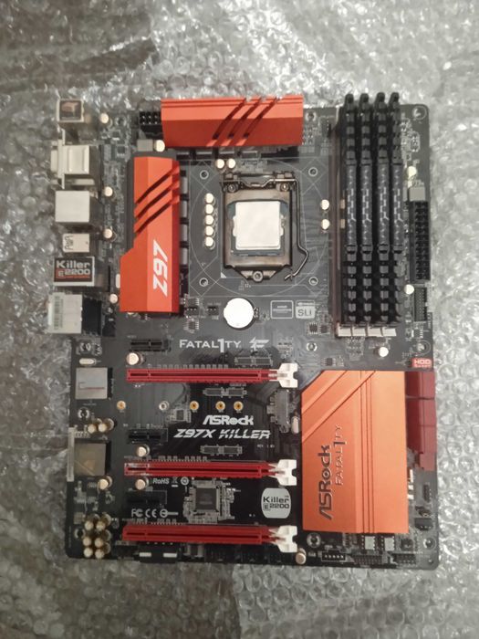 Продам материнскую плату asrock fatal1ty z97 killer