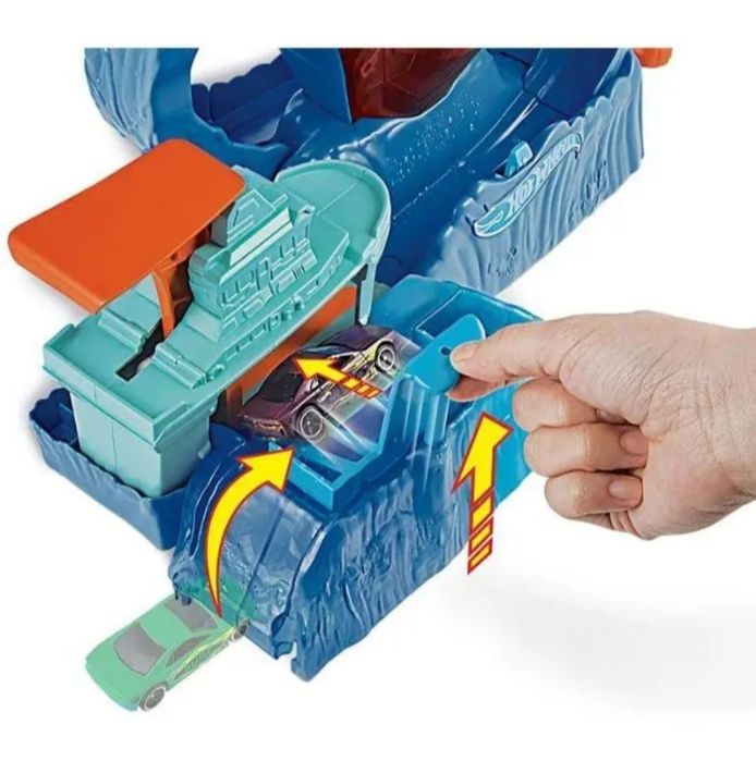 Трек Hot Wheels Robo Shark голодна робоакула