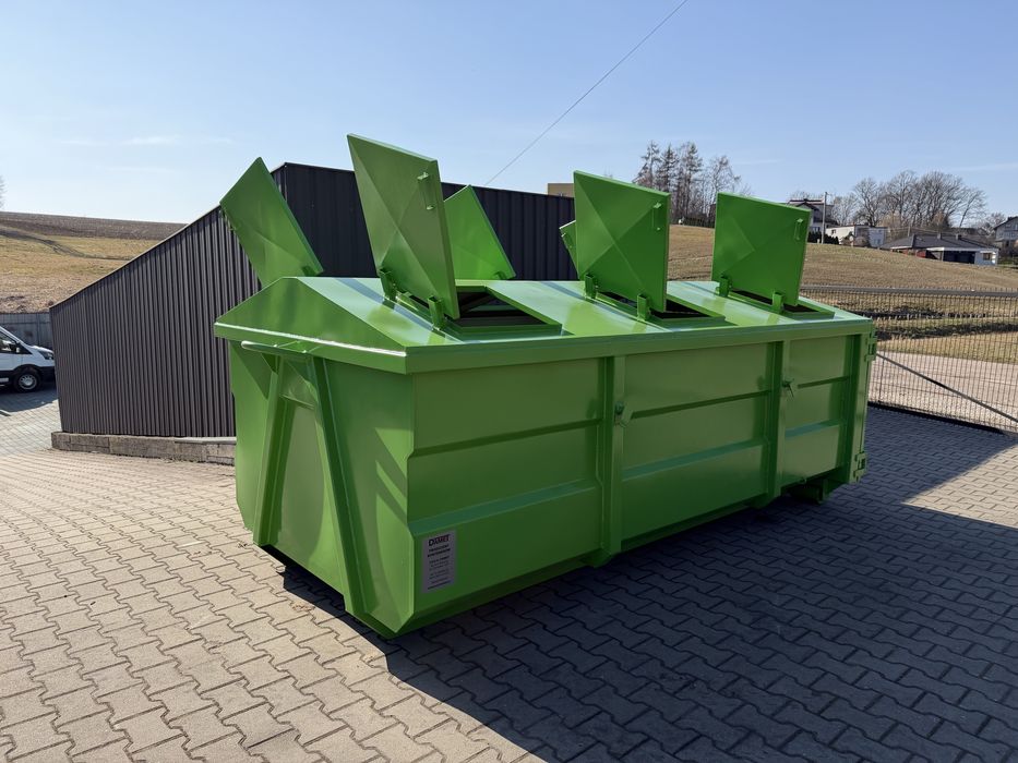 Kontener hakowo bramowy zamknięty