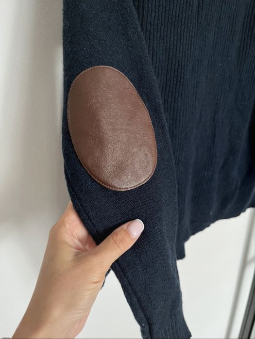 Sweter damski J.Crew S wełniany 100% wool granatowy
