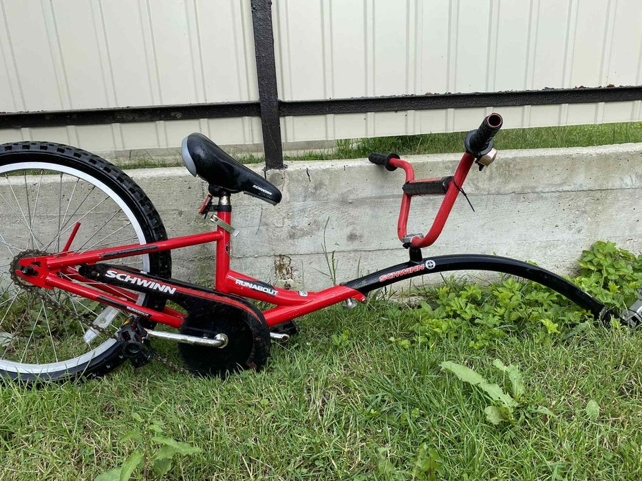 дитячий велоприцеп-(тандем)