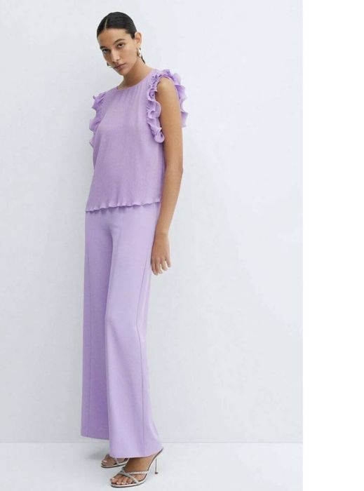 Фіолетовий нарядний вечрний костюм