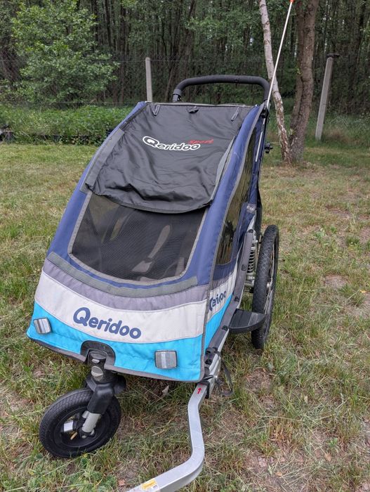 Przyczepka rowerowa Querido Sportex 1