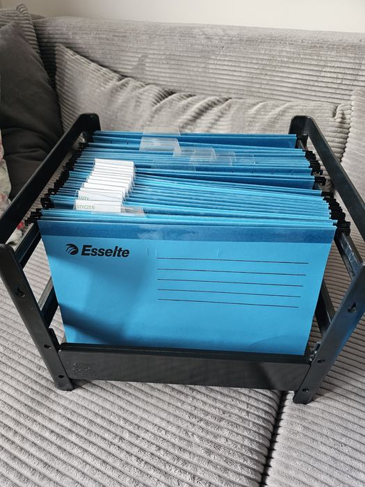 Pojemnik Go-Fix Na Teczki Wiszące Czarny Elba