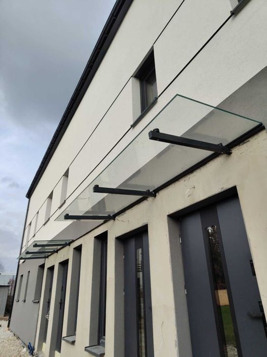 Balustrady nowoczesne antracyt zadaszenia schody konstrukcje tarasy