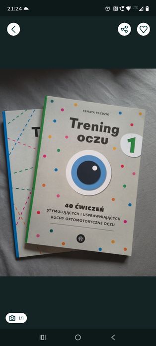 Trening oczu 1 i 2 Renata Paździo